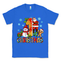 True Royal 1st christmas santa and snowman Classic Tee - Zillion Design Studio