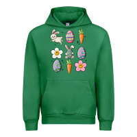 Emerald easter doodles Urban Hoodie - MaliasSmallBusiness