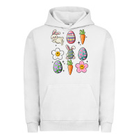 Pigment Lunar Rock easter doodles Urban Hoodie - MaliasSmallBusiness