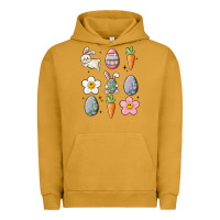 Pigment Peanut Butter easter doodles Urban Hoodie - MaliasSmallBusiness