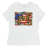 White western america map usa Ladies Tee - BarkalooDesign