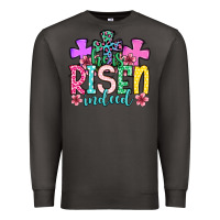 Smoke Easter Day He is risen indeed Premium Sweatshirt - OliviaCreatesArt