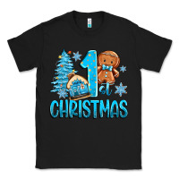 Black 1st christmas gingerbread boy Classic Tee - Zillion Design Studio