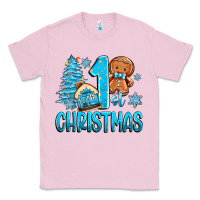 Bubblegum Pink 1st christmas gingerbread boy Classic Tee - Zillion Design Studio