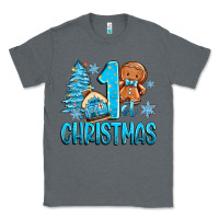 Charcoal Heather 1st christmas gingerbread boy Classic Tee - Zillion Design Studio