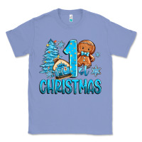 Colony Blue 1st christmas gingerbread boy Classic Tee - Zillion Design Studio
