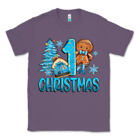 Lavender 1st christmas gingerbread boy Classic Tee - Zillion Design Studio