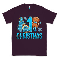 Plum 1st christmas gingerbread boy Classic Tee - Zillion Design Studio