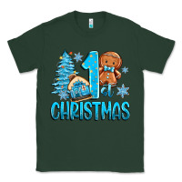 Sports Green 1st christmas gingerbread boy Classic Tee - Zillion Design Studio