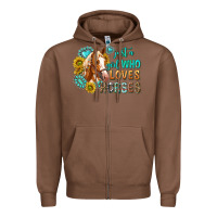 Chestnut western just a girl who loves horses Zipper Hoodie - texasbilliewilder