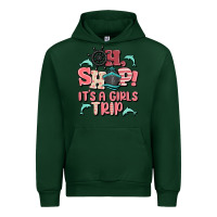 Forest Green oh ship it's a girls trip Urban Hoodie - MaliasSmallBusiness