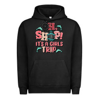 Pigment Black oh ship it's a girls trip Urban Hoodie - MaliasSmallBusiness