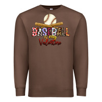 Chestnut baseball is my valentine Premium Sweatshirt - RacoonDesign
