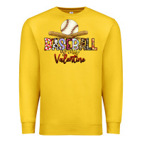 Lemon baseball is my valentine Premium Sweatshirt - RacoonDesign