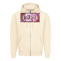 Sandshell Valentine's Day Nurse Love Zipper Hoodie - RanaPortraitStore