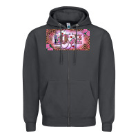 Smoke Valentine's Day Nurse Love Zipper Hoodie - RanaPortraitStore