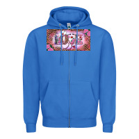 True Royal Valentine's Day Nurse Love Zipper Hoodie - RanaPortraitStore