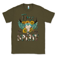 Army Green western boho free spirit Classic Tee - texasbilliewilder
