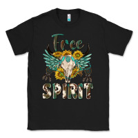 Black western boho free spirit Classic Tee - texasbilliewilder
