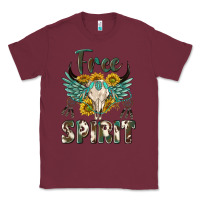 Burgundy western boho free spirit Classic Tee - texasbilliewilder