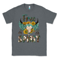 Charcoal Heather western boho free spirit Classic Tee - texasbilliewilder