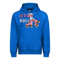 Cobalt let's roll Urban Hoodie - MaliasSmallBusiness