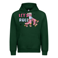 Foreset Green let's roll Urban Hoodie - MaliasSmallBusiness