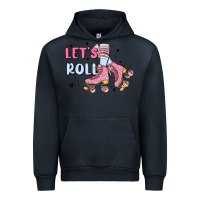 Navy let's roll Urban Hoodie - MaliasSmallBusiness