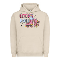 Pigment French Oak let's roll Urban Hoodie - MaliasSmallBusiness
