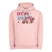 Pigment Salmon let's roll Urban Hoodie - MaliasSmallBusiness