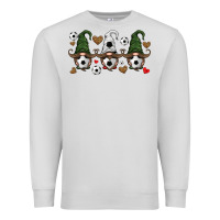 Dove Grey soccer gnome Premium Sweatshirt - HRA Design Shop