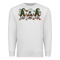 Oatmeal Heather soccer gnome Premium Sweatshirt - HRA Design Shop