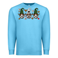 Ocean Blue soccer gnome Premium Sweatshirt - HRA Design Shop