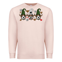Pale Pink soccer gnome Premium Sweatshirt - HRA Design Shop