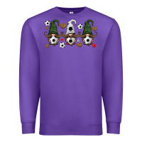 Purple soccer gnome Premium Sweatshirt - HRA Design Shop