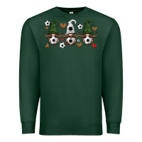 Sports Green soccer gnome Premium Sweatshirt - HRA Design Shop