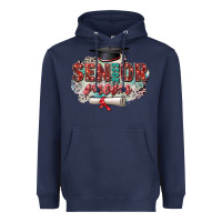Navy senior 2023 mom Heavyweight Hoodie - Zillion Design Studio