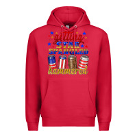 Cardinal getting star spangled hammered Premium Hoodie - NancyCooperArtShop