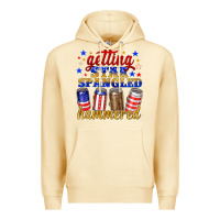 Pina Colada getting star spangled hammered Premium Hoodie - NancyCooperArtShop