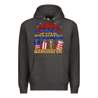 Smoke getting star spangled hammered Premium Hoodie - NancyCooperArtShop