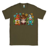 Army Green western gnomies Classic Tee - texasbilliewilder