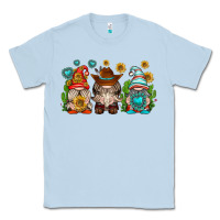 Dusty Blue western gnomies Classic Tee - texasbilliewilder