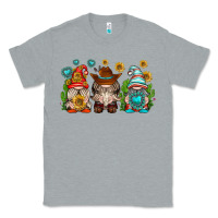 Heather Grey western gnomies Classic Tee - texasbilliewilder