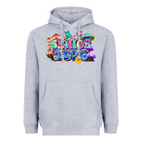 Heather Grey senior 2023 Heavyweight Hoodie - Zillion Design Studio