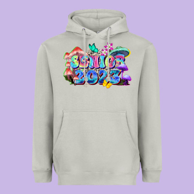Senior 2023 Heavyweight Hoodie Designed By Zillion Design Studio