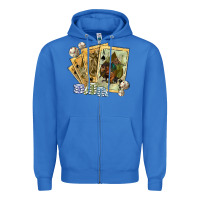 True Royal western rodeo playing cards tbw Zipper Hoodie - texasbilliewilder