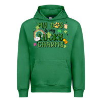 Emerald my dog is my lucky charms Urban Hoodie - MaliasSmallBusiness
