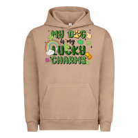 Pigment Burro my dog is my lucky charms Urban Hoodie - MaliasSmallBusiness