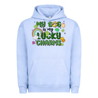 Pigment Grape Ice my dog is my lucky charms Urban Hoodie - MaliasSmallBusiness