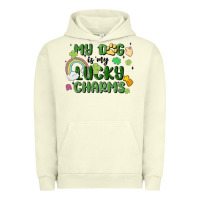 Pigment Pistachio my dog is my lucky charms Urban Hoodie - MaliasSmallBusiness
